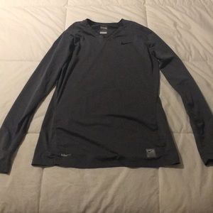 Long sleeve Nike Pro fitted shirt